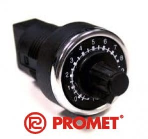Potencjometr Promet BPR10K 10 kOhm fi-22mm IP65
