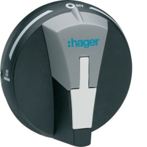HAGER HZC016 Mechanizm obrotowy na drzwi, HIM4xx, bez wałka 