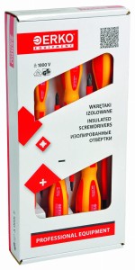 Zestaw wkrętaków izolowanych (6 szt.) ERKO WIPPH_K