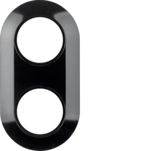 Serie 1930 Ramka 2-krotna, czarny Berker 138121