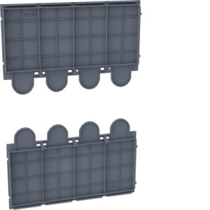 MCCB Tylne płyty izolacyjne do przyłączy prostych P630 4P Hager HYW051H