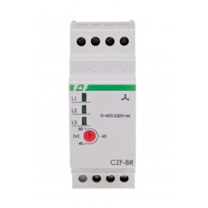 Czujniki zaniku fazy z kontrolą styków stycznika F&F CZF-2BR