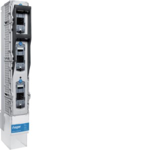 NH2 400A Rozłącznik listwowy rozstaw 185mm, z V-klemą do 300 mm2, 3biegunowy Hager LVSR2VPVK4