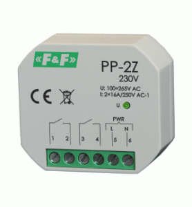 Przekaźnik elektromagnetyczny F&F PP-2Z 230V