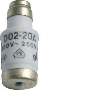 HAGER LE1820 Wkładka zwłoczna D0 D02/E18 20A 400V gL/gG