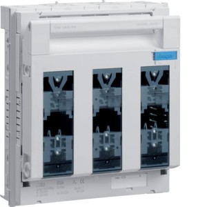 Rozłącznik bezpiecznikowy NH3 3x630 A szyny Cu 60 mm zasilanie/odpływ śruba M10 Hager LT353